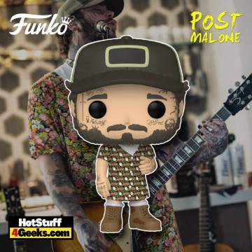 BEETLE FUNKO POP ROCKS POST MALONE SUNDRESS 巨星·馬龍 饒舌歌手