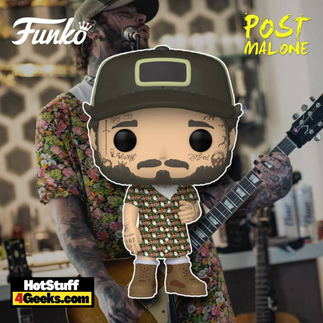 BEETLE FUNKO POP ROCKS POST MALONE SUNDRESS 巨星·馬龍 饒舌歌手