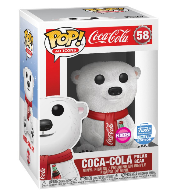 BEETLE FUNKO POP COCA COLA 可口可樂 北極熊 可樂 POLAR BEAR 植絨 FLOCKED