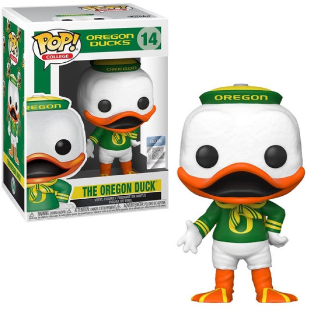 BEETLE FUNKO POP MASCOTS 吉祥物 俄勒岡大學 THE OREGON DUCK 奧勒岡鴨