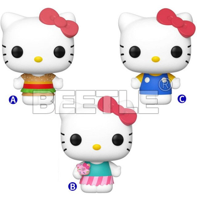 BEETLE FUNKO POP HELLO KITTY 凱蒂貓 經典款 甜甜圈 漢堡 三麗鷗 SANRIO