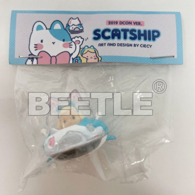 BEETLE DCON 2019 喵船 SCATSHIP LIMITED EDITION CIECY 限定 公仔