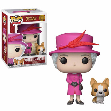 BEETLE FUNKO POP ROYALS QUEEN ELIZABETH II 英國女皇 伊莉莎白二世 粉 英女皇