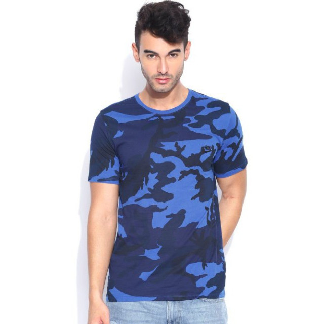 BEETLE NIKE CAMO FUTURA TEE 水藍 迷彩 滿版 男生 軍事 沙漠 839615-480