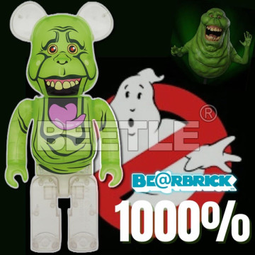 BEETLE BE@RBRICK 史萊姆 SLIMER GHOSTBUSTERS 魔鬼剋星 綠鬼 庫柏力克熊 1000%