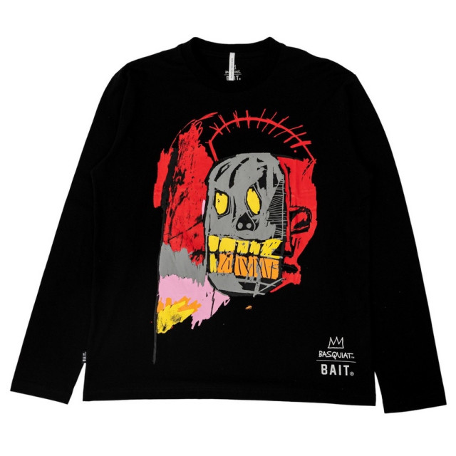 BEETLE BAIT BASQUIAT DOOM HEAD LONG SLEEVE 巴斯奇亞 TEE 薄長袖 美版