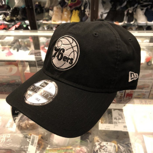 BEETLE NEW ERA 76ERS SEVENTYSIXERS 費城 76人 NBA 老帽 黑白 LOGO 920