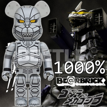 BEETLE BE@RBRICK GODZILLA 哥吉拉 酷斯拉 機械哥吉拉 機龍 庫柏力克熊 1000% MECHA