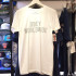 BEETLE OBEY CORNER BLOCK LOGO WORLDWIDE 細字 文字 白 灰 短T TEE S M