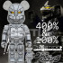 BEETLE BE@RBRICK GODZILLA 哥吉拉 MECHA 機械哥吉拉 機龍 庫柏力克熊 400% 100%