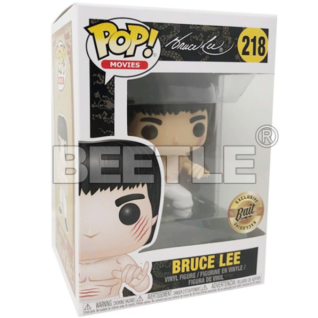 BEETLE FUNKO POP MOVIE BRUCE LEE 李小龍 半裸 白褲 BAIT 2018 SDCC 限定