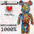 BEETLE BE@RBRICK KEITH HARING #3 DCON 凱斯哈林 塗鴉 庫柏力克熊 1000%