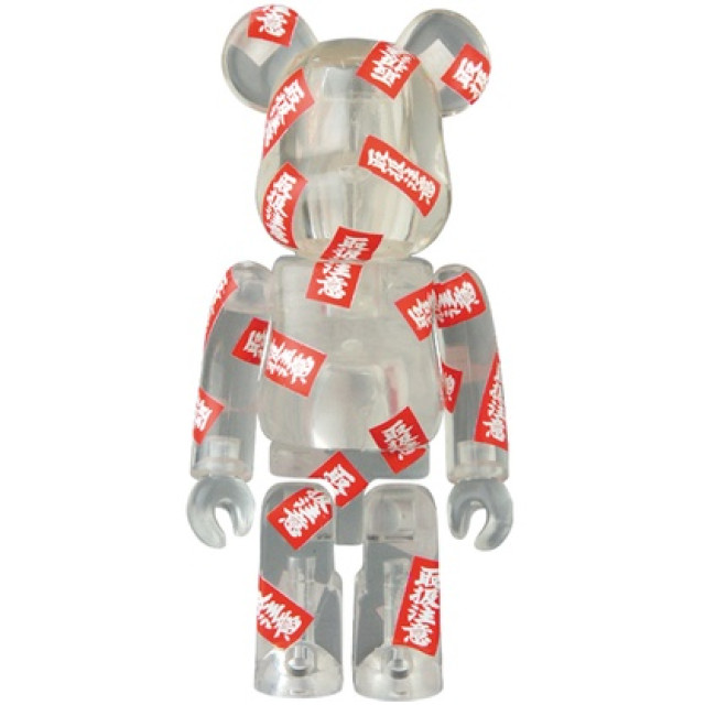 BEETLE BE@RBRICK 盒抽 S39 39代 取扱注意 透明 小心輕放 庫柏力克熊 100%