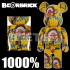 BEETLE BE@RBRICK ANDY WARHOL 安迪沃荷 BASQUIAT 巴斯奇亞 巴安 #3 1000%