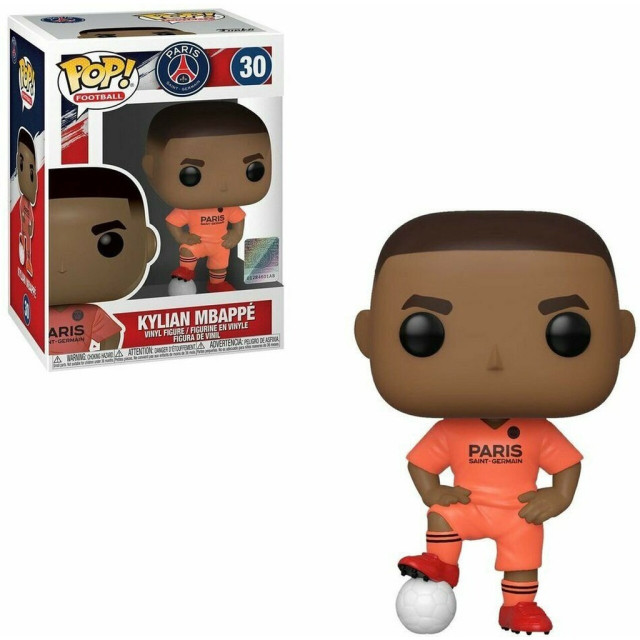 BEETLE FUNKO POP 巴黎聖日耳曼 PARIS SAINT-GERMAIN 姆巴佩 Mbappé 紅 30
