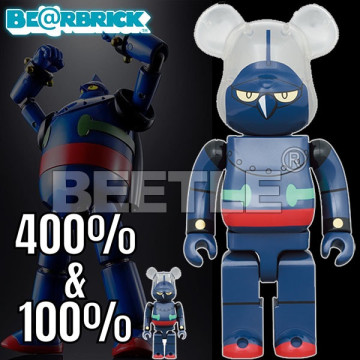 BEETLE BE@RBRICK 鉄人28号 鐵人28號 機器人 日本 庫柏力克熊 BEARBRICK 100 400%