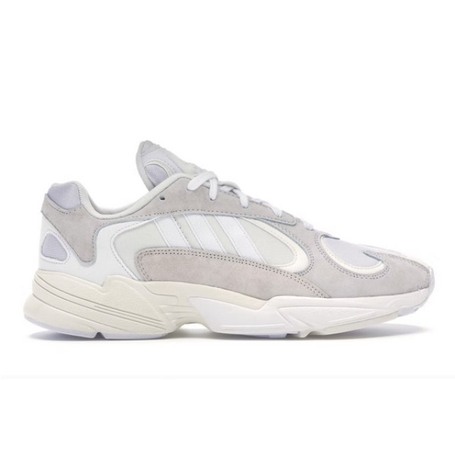BEETLE ADIDAS ORIGINALS YUNG-1 全白 麂皮 老爹鞋 B37616 CLOUD WHITE