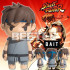 BEETLE KOKIES X BAIT X STREET FIGHTER 快打旋風 龍 RYU 灰色 公仔