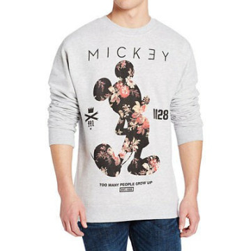 BEETLE NEFF MICKEY MOUSE CREWNECK 米老鼠 米奇 碎花 灰色 大學TEE