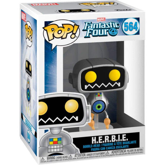 BEETLE FUNKO POP 驚奇四超人 FANTASTIC 4 H.E.R.B.I.E. 機器人 漫威
