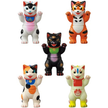 BEETLE MEDICOM TOY 化貓怪獸 喵吉拉 小夏屋 SERIES 28 VAG 扭蛋 轉蛋 整套販售