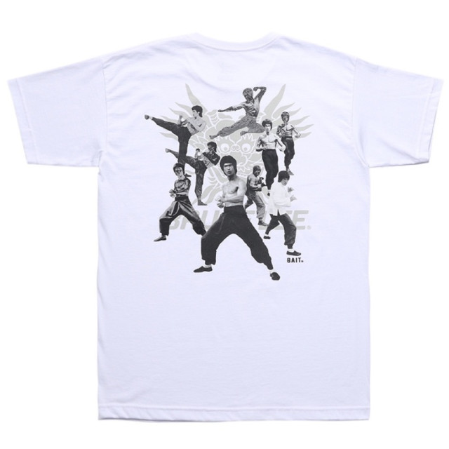 BEETLE BAIT X BRUCE LEE 聯名 李小龍 DRAGON 龍 白色 美版 短T 短袖 TEE