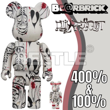 BEETLE BE@RBRICK PHIL FROST 2019 紐約 藝術家 庫柏力克熊 100% 400%