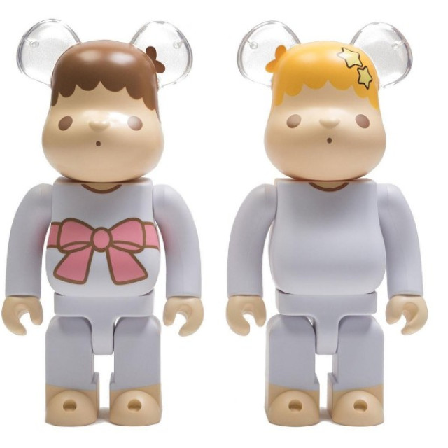 BEETLE BE@RBRICK 三麗鷗 LITTLE TWIN STARS 雙子星 KIKI LALA 一對 400%