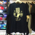 BEETLE PLUS OBEY NO WORLD ORDER 手指 樸克牌 1989 深藍 白 短T TEE M