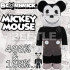 BEETLE BE@RBRICK DISNEY VINTAGE B&W MICKEY 布 米老鼠 米奇 100 400%