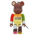 BEETLE BE@RBRICK FUJIYA LOOK A LA MODE 不二家 100週年 聯名 吊飾 100%