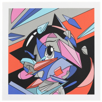 BEETLE BAIT 原子小金剛 ASTRO BOY LOUIS DE GUZMAN ATOM 印刷 畫 限量