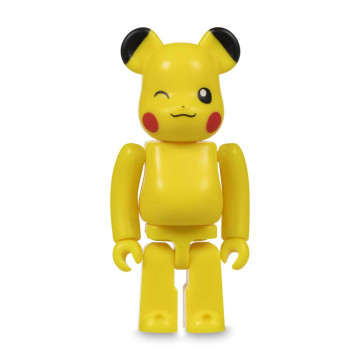 BEETLE BE@RBRICK 皮卡丘 眨眼 PIKACHU POKEMON 限定 吊卡 庫柏力克熊 100%