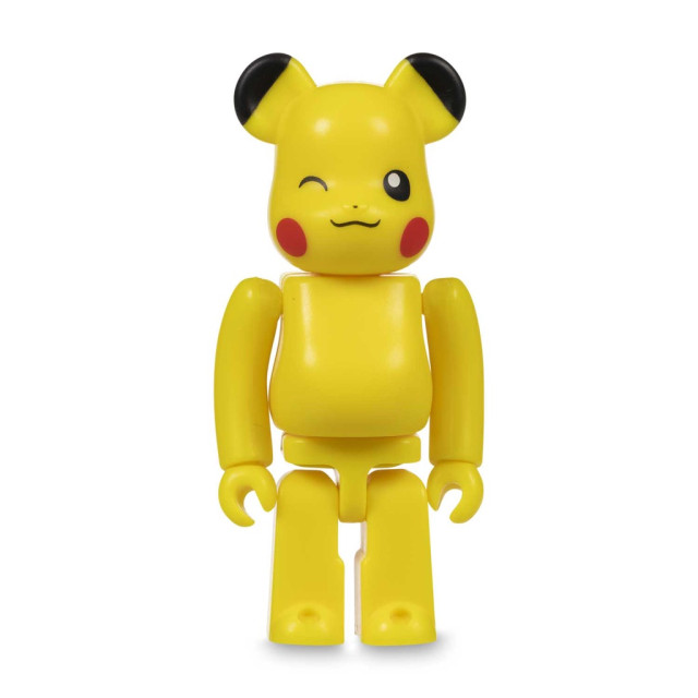 BEETLE BE@RBRICK 皮卡丘 眨眼 PIKACHU POKEMON 限定 吊卡 庫柏力克熊 100%