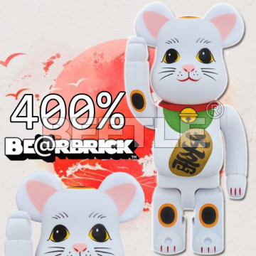 BEETLE BE@RBRICK 招財貓 FLOCKED 東京晴空塔 招き猫 植絨 千万兩 NEKO 400％