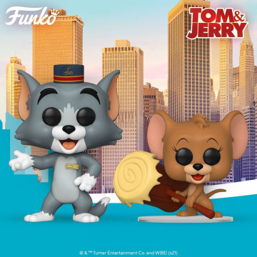 BEETLE FUNKO POP TOM AND JERRY 湯姆與傑利 傑利鼠 湯姆貓 拿槌子 動畫電影版