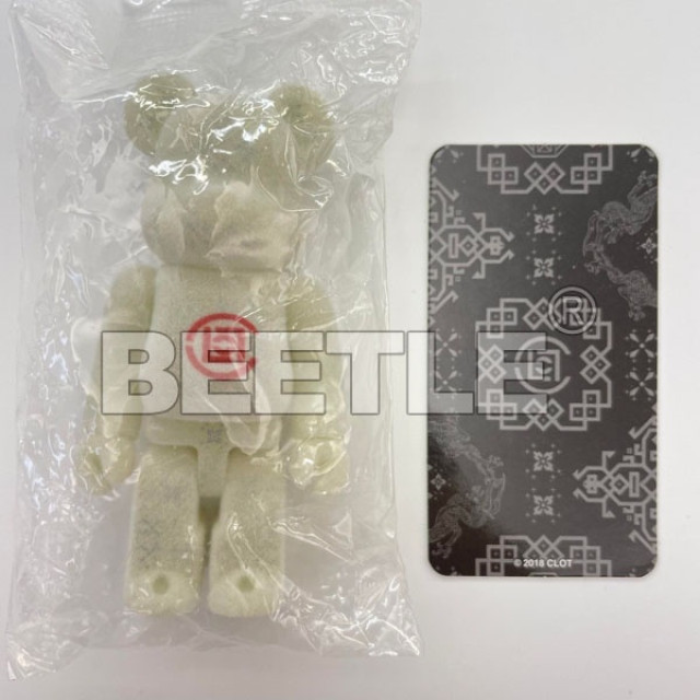 BEETLE BE@RBRICK CLOT 36代 隱藏版 植絨 夜光 陳冠希 庫柏力克熊 S36 100%