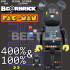 BEETLE BE@RBRICK PAC-MAN 40TH 小精靈 40周年紀念 庫柏力克熊 100 400%