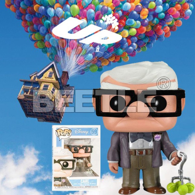 BEETLE FUNKO POP CARL 卡爾爺爺 UP 迪士尼 DISNEY 天外奇蹟 皮克斯 飛屋環遊記