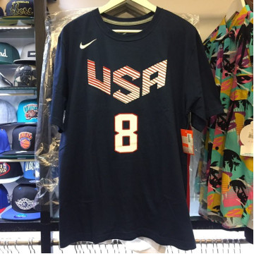 BEETLE PAUL GEORGE NIKE USA BASKETBALL 美國隊 夢幻隊 喬治 藍白 TEE 2XL