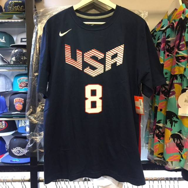 BEETLE PAUL GEORGE NIKE USA BASKETBALL 美國隊 夢幻隊 喬治 藍白 TEE 2XL