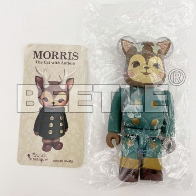 BEETLE BE@RBRICK BEARBRICK S36 盒抽 MORRIS 角貓 庫柏力克熊 100%