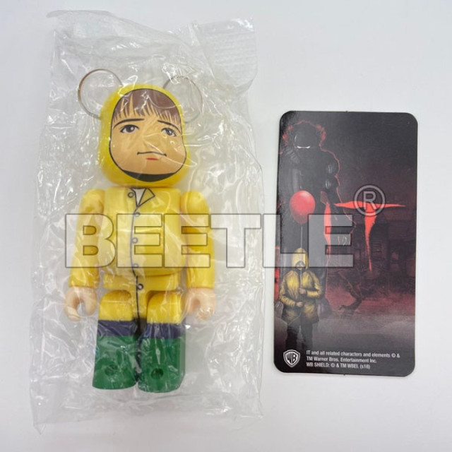 BEETLE BE@RBRICK S36 隱藏版 IT 牠 喬治 雨衣 小男孩 36代 恐怖 電影 庫柏力克熊 100%