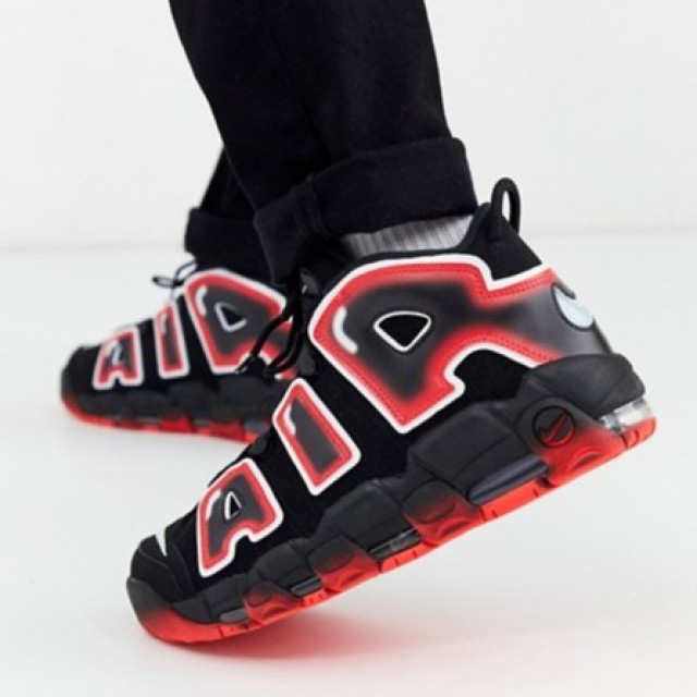 BEETLE NIKE AIR MORE UPTEMPO 黑紅 大AIR 皮蓬 皮朋 PIPPEN CJ6129-001