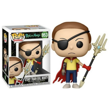BEETLE FUNKO POP RICK AND MORTY STORY TRAIN EVIL 莫蒂 公仔 #953