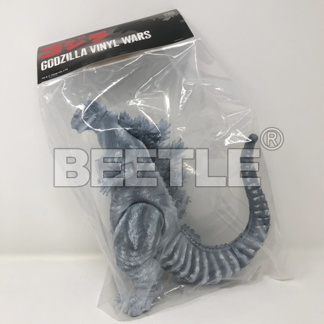 BEETLE MEDICOM TOY GODZILLA 正宗哥吉拉 哥吉拉 冰凍版 軟膠 公仔 展場限定
