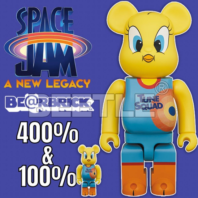 BEETLE BE@RBRICK 崔弟 怪物奇兵 樂一通 崔蒂 SPACE JAM TWEETY 100 400%