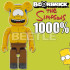 BEETLE BE@RBRICK SIMPSONS 辛普森 SIMPSONS CYCLOPS 獨眼巨人 1000%