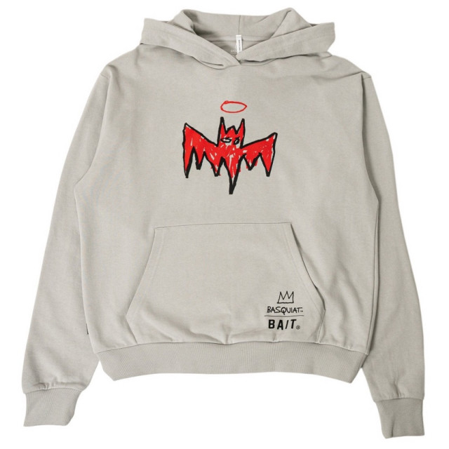 BEETLE BAIT BASQUIAT 巴斯奇亞 BATMAN HOODY 帽踢 帽T 灰色 蝙蝠俠