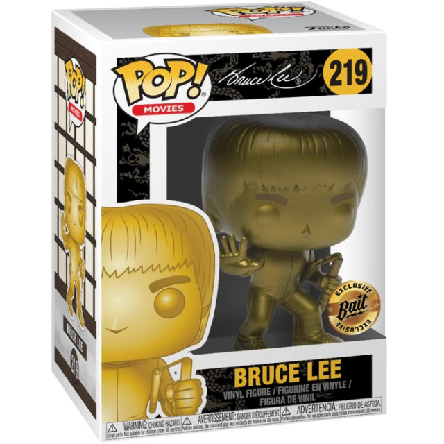 BEETLE FUNKO POP BAIT BRUCE LEE 李小龍 金色 雙節棍 2018 SDCC 限定 電影系列